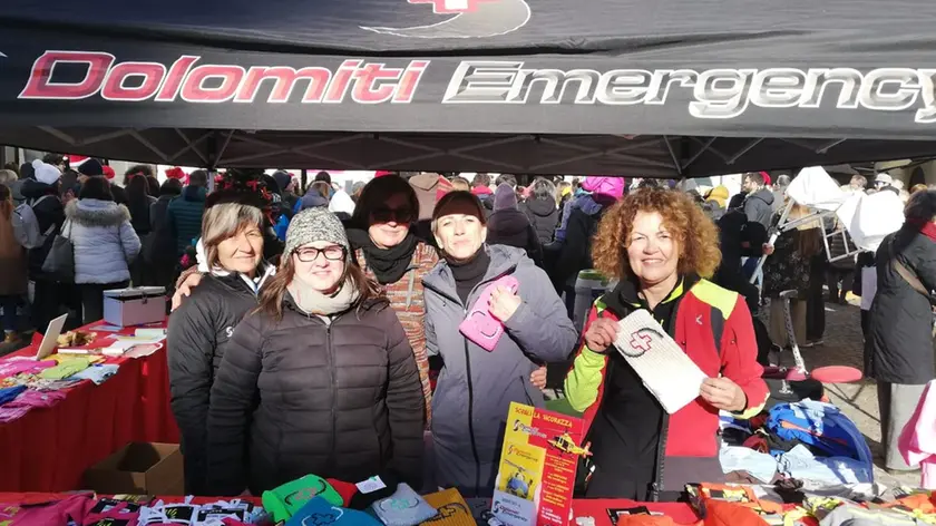 Le volontarie di Dolomiti Emergency
