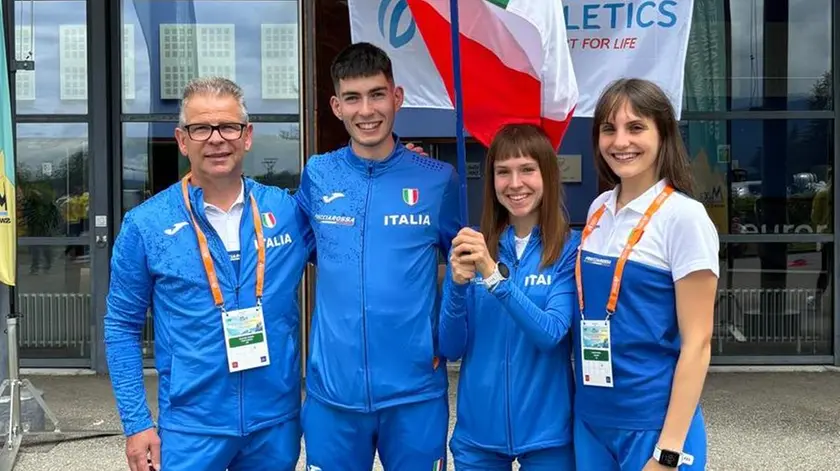 Elio Dal Magro, Isacco Costa, Lucia Arnoldo e Chiara Pedol