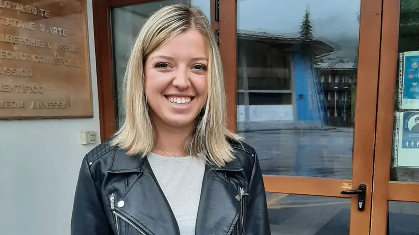Per Chiara Alverà 100 e lode all'Istituto tecnico economico di Cortina