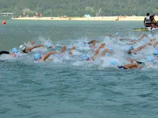 Triathlon cross country al lago di Santa Croce