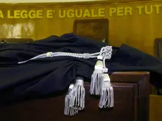 Un'aula di tribunale in un'immagine d'archivio.