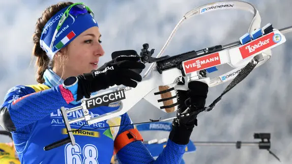 Biathlon Ski World Cup 2017/2018 Anterselva,Italy 18/1/2018-- VITTOZZI Lisa ITA photo:Pentaphoto