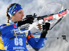 Biathlon Ski World Cup 2017/2018 Anterselva,Italy 18/1/2018-- VITTOZZI Lisa ITA photo:Pentaphoto