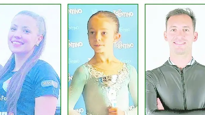 Giulia Zardini Lacedelli, Bianca Soccol e Mattia Gaspari