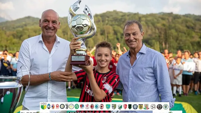 Francesco Camarda premiato all'Alpago Cup nel 2019