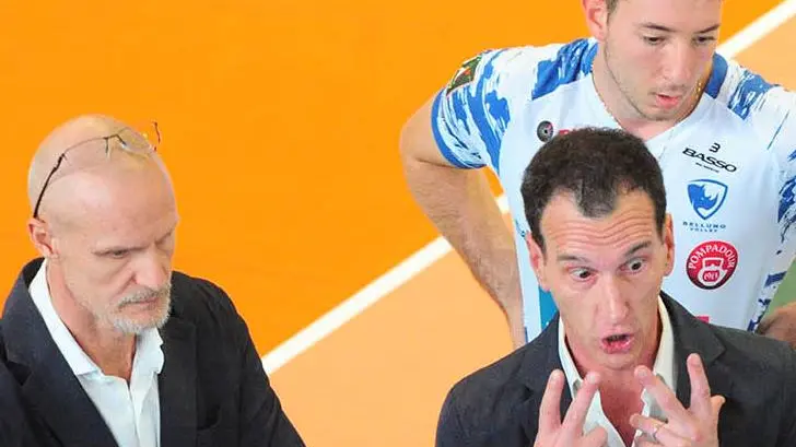 Matteo De Cecco con Gian Luca Colussi