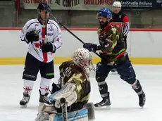 Campionato di serie B di hockey su ghiaccio. Feltre vs. Milano