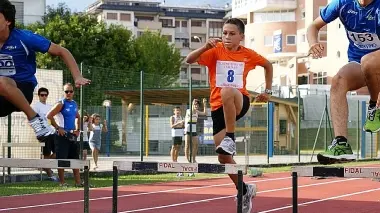 Una delle finali ostacoli (Foto Bottega)