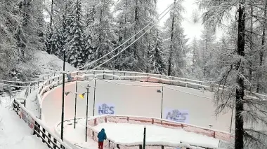 La pista da bob Eugenio Monti a Cortina
