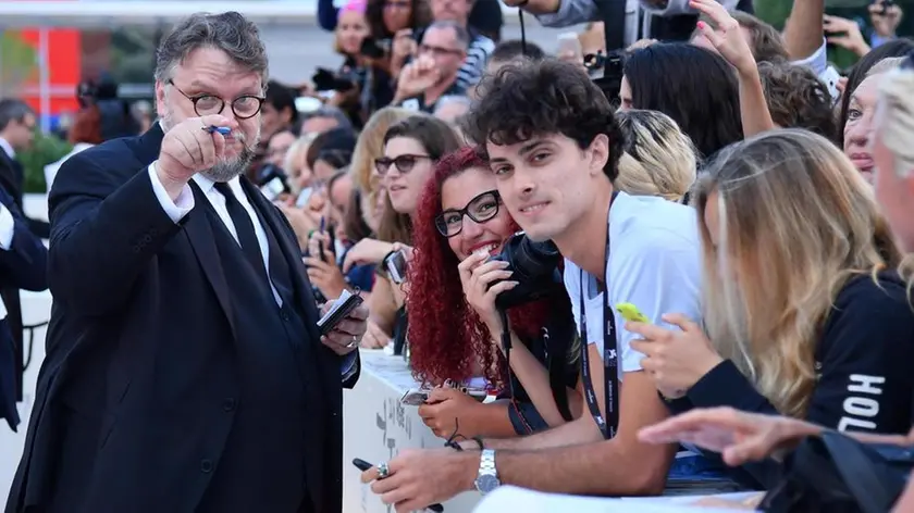 Mexican director Guillermo Del Toro on red carpet during the awarding ceremony of the 74th annual Venice International Film Festival, in Venice, Italy, 09 September 2017. The festival runs from 30 August to 09 September. ANSA/ETTORE FERRARI