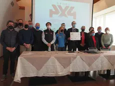 La presentazione del progetto "Sport 4x4" in birreria Pedavena