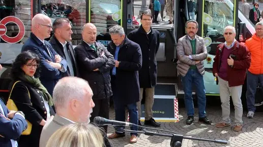 Presentazione dei nuovi autobus urbani di Dolomiti Bus