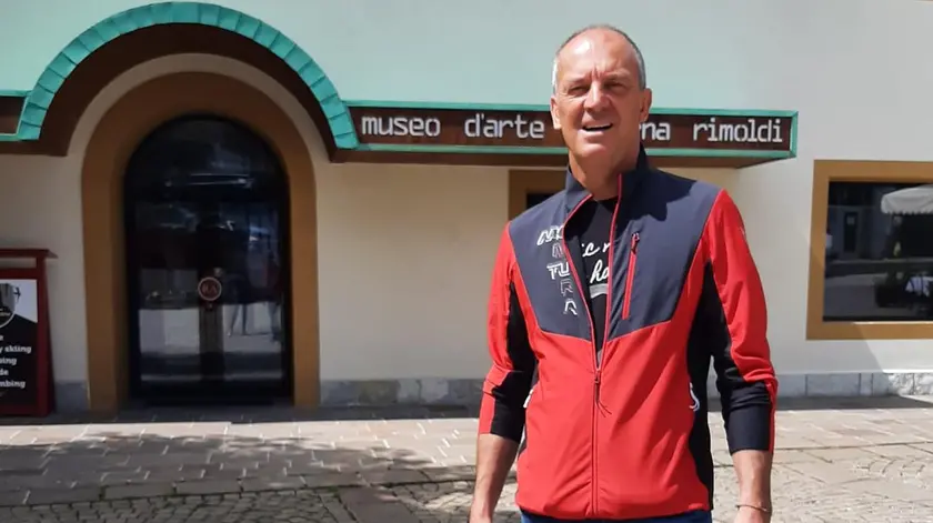 Il presidente delle Regole d'Ampezzo Stefano Gaspari Mul