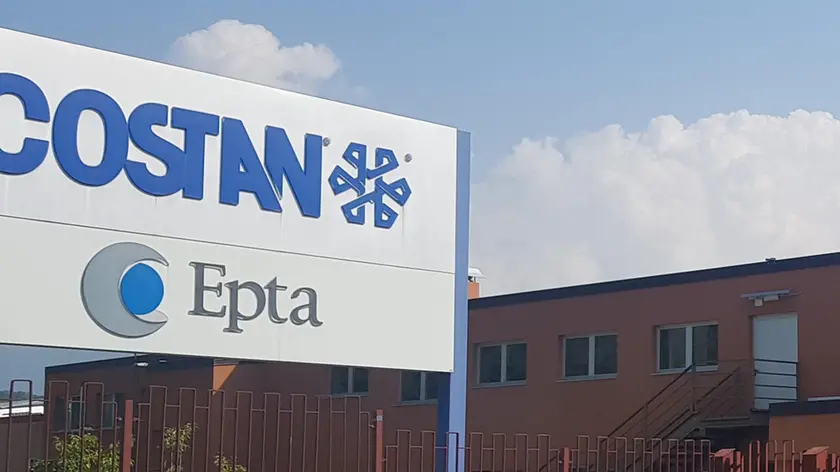 Lo stabilimento dell’Epta Costan a Limana