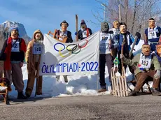 Le maschere di Rivamonte hanno celebrato le Olimpiadi