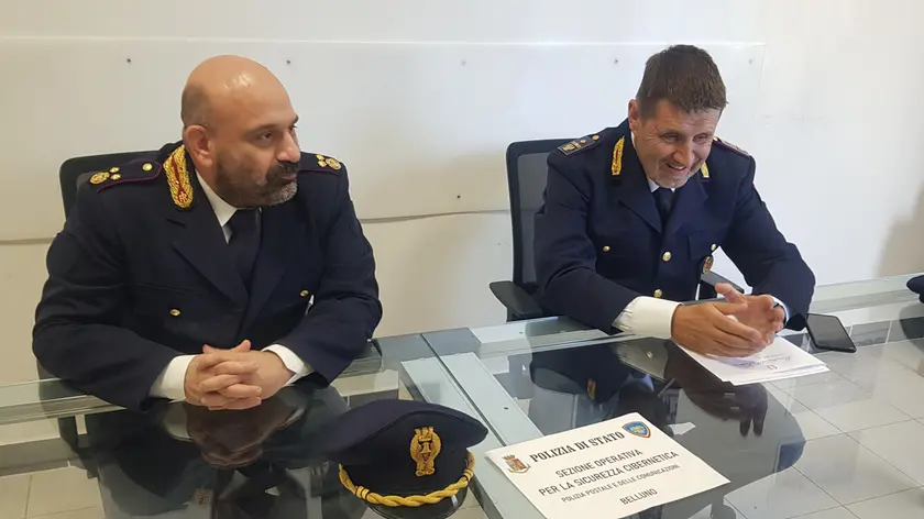 I dirigenti Michele Fioretto e Gianluca Brancaleone