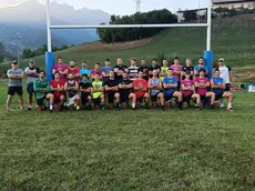 Il Rugby Feltre al Boscherai al primo giorno di raduno