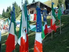 La manifestazione partigiana a Pian de le Femene