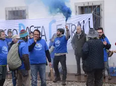 gian paolo perona- perona- limana- manifestazione di acqua bene comune sul progetto centraline nel piave