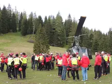 Una ricerca del Soccorso alpino