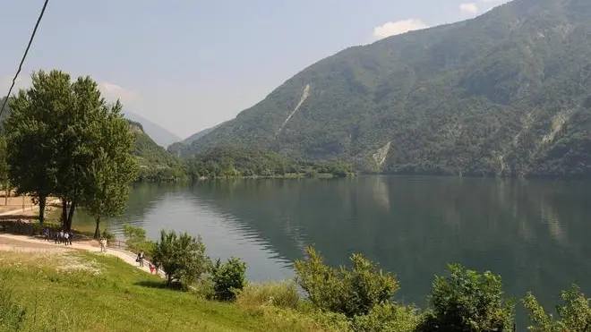 ArsiÃ¨, 9 luglio 2010. lago di corlo