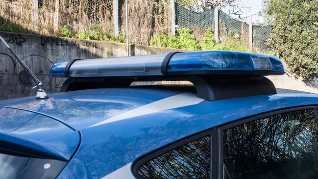 09/12/2016 Roma, la Polizia di Stato sul luogo del ritrovamento di un cadavere di donna di origine asiatica in via Guglielmo Sansoni a Tor Sapienza