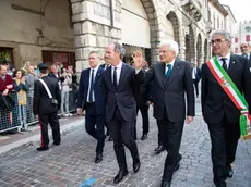 Foto Francesco Ammendola/Ufficio Stampa Quirinale/LaPresse25-04-2019 Vittorio Veneto - ItaliaPoliticaIl Presidente Sergio Mattarella a Vittorio Veneto,in occasione del 74° anniversario della Liberazione.DISTRIBUTION FREE OF CHARGE - NOT FOR SALE