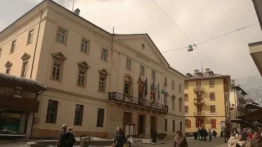 Il municipio di Cortina