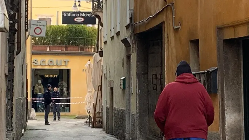 I rilievi della polizia