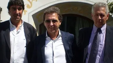 Da sinistra: Alessandro Moser, Carlo Geromin, Herbert Huber
