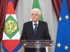 Il Presidente della Repubblica, Sergio Mattarella, durante il suo intervento alla conferenza dei consoli presso il palazzo del Quirinale a Roma, 30 ottobre 2018. ANSA/CLAUDIO PERI