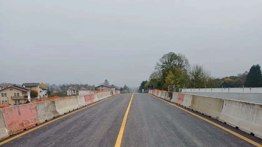 Il cavalcaferrovia tra Pont di Feltre e Busche di Cesiomaggiore riaperto al traffico questa mattina