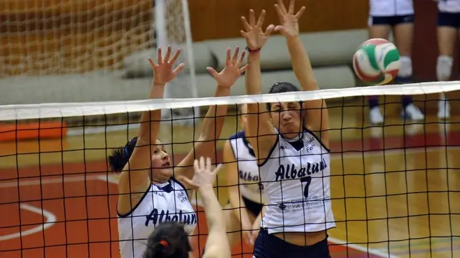 Partita casalinga dell'Albaluna Volley Feltre