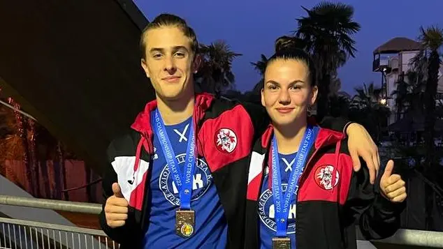 Andrea Fiabane e Sara Giazzon