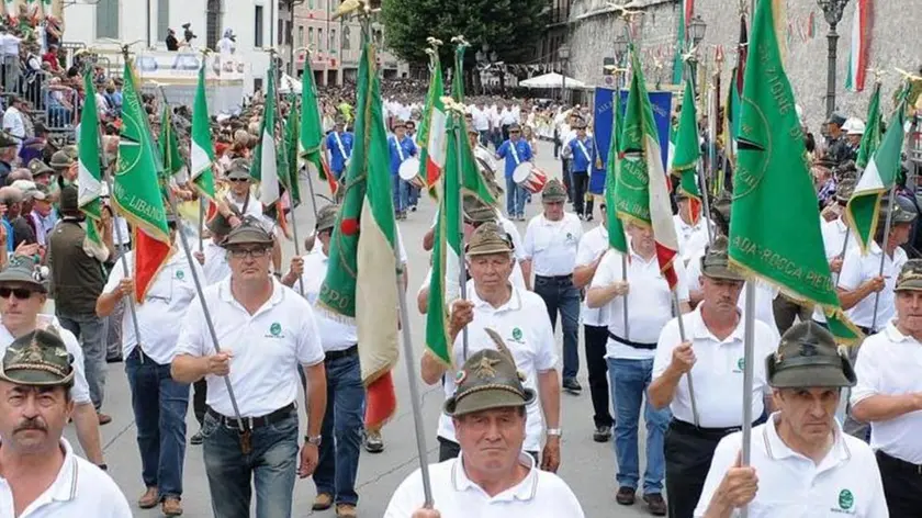 iL RADUNO DEGLI ALPINI A FELTRE