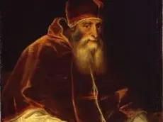 Tiziano Vecellio, ritratto di Papa Paolo III