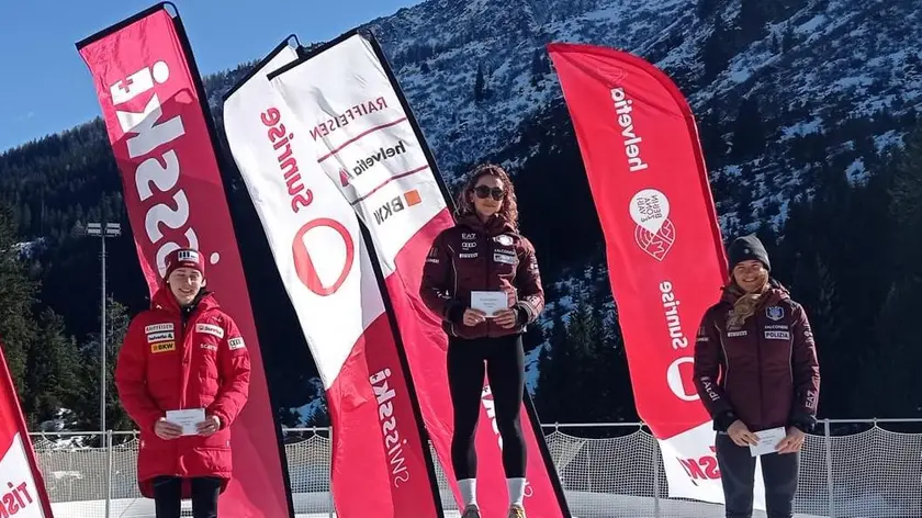 Iris De Martin sul podio