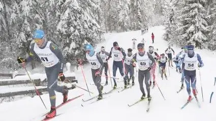 Elia Barp in azione ai campionati italiani