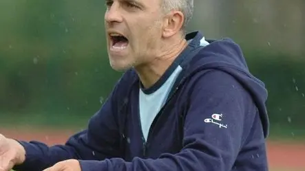 Belluno, 20 agosto 2005, tiziano schiocchet allenatore della ztll calcio