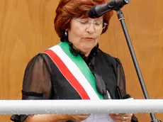 Il Sindaco Maria Antonia Ciotti. Nomina e Benedizione dell'Ospedale del Cadore Giovanni Paolo II con la Statua ad egli dedicata.