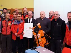 Conferenza stampa sulle attività del Soccorso Alpino con la presenza di Luca Zaia