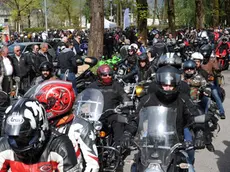 29 Edizione della Benedizione del motocilista a Pra del Moro a Feltre.