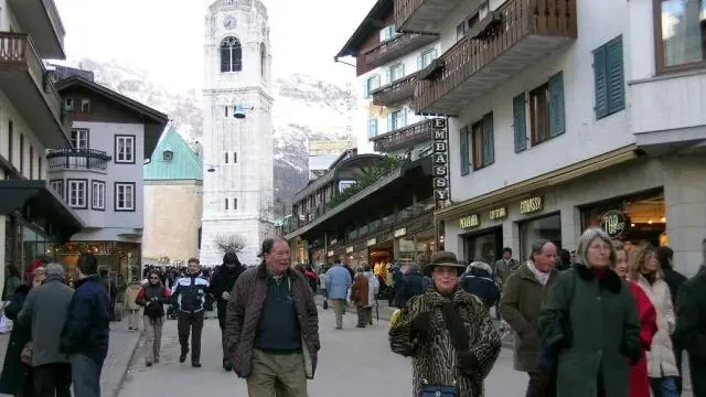 Il centro di Cortina