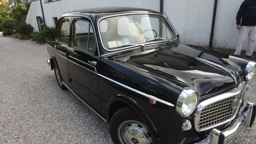 L'auto restaurata di Papa Luciani