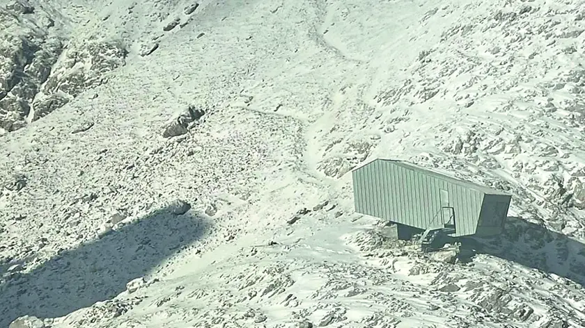 Il bivacco Fanton sulle Marmarole