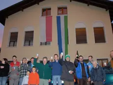 Colle Santa Lucia, 29 ottobre 2007. Referendum per la richiesta di passare con l'Alto Adige. La consultazone pubblica, cha ha visto coinvolti i comuni ladini di Livinallongo e Colle Santa Lucia (assieme a Cortina), ha vidto lo schiacciante successo dei SÃ¬, che in entrambi i comuni hanno vinto con oltre l'80 per cento dei voti