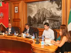 Stefano Da Rin Puppel-Perona-Cortina d'Ampezzo-Primo Consiglio Comunale Nuova Amministrazione-La Giunta