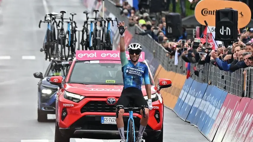 Andrea Vendrame trionfa a Sappada (foto Petrussi)