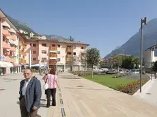 L’ex sindaco De Cesero e il nuovo centro di Longarone