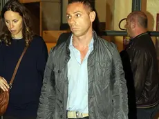 15 APR - Pietro Maso esce dal carcere; e' libero dopo 22 anni. Pietro Maso lascia il tribunale dopo l'udienza davanti al giudice di sorveglianza per l'affidamento in prova ai servizi sociali, Milano, 23 maggio 2012. ANSA / GIUSEPPE ARESU